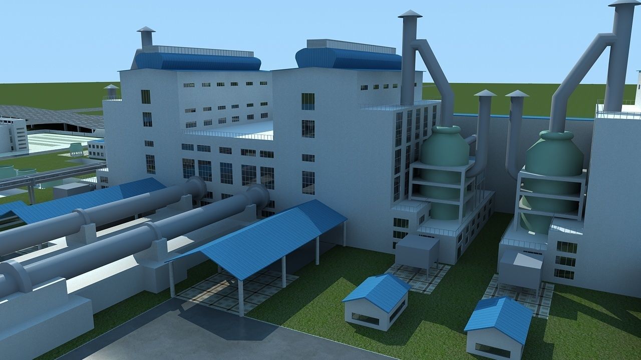 Factory 2 3D model_12