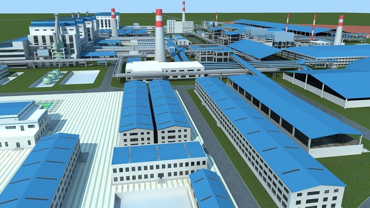 Factory 2 3D model_1