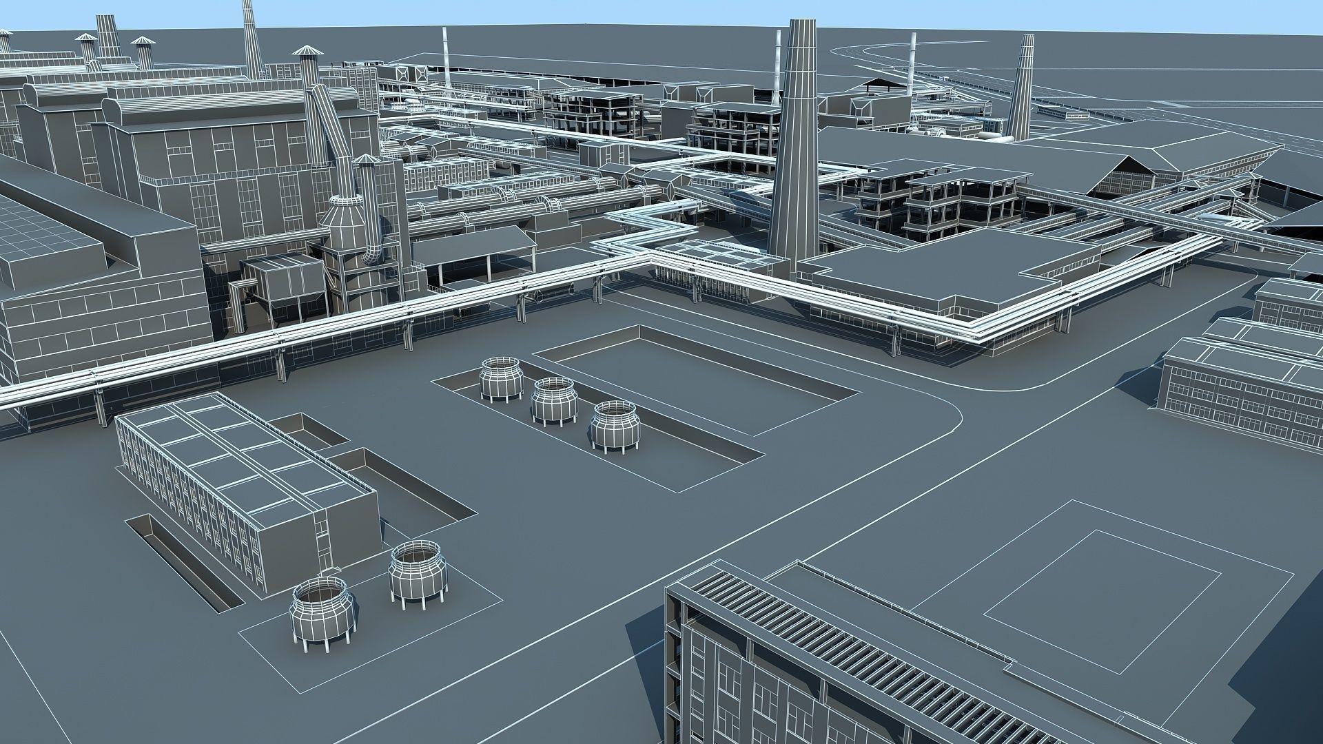 Factory 2 3D model_19
