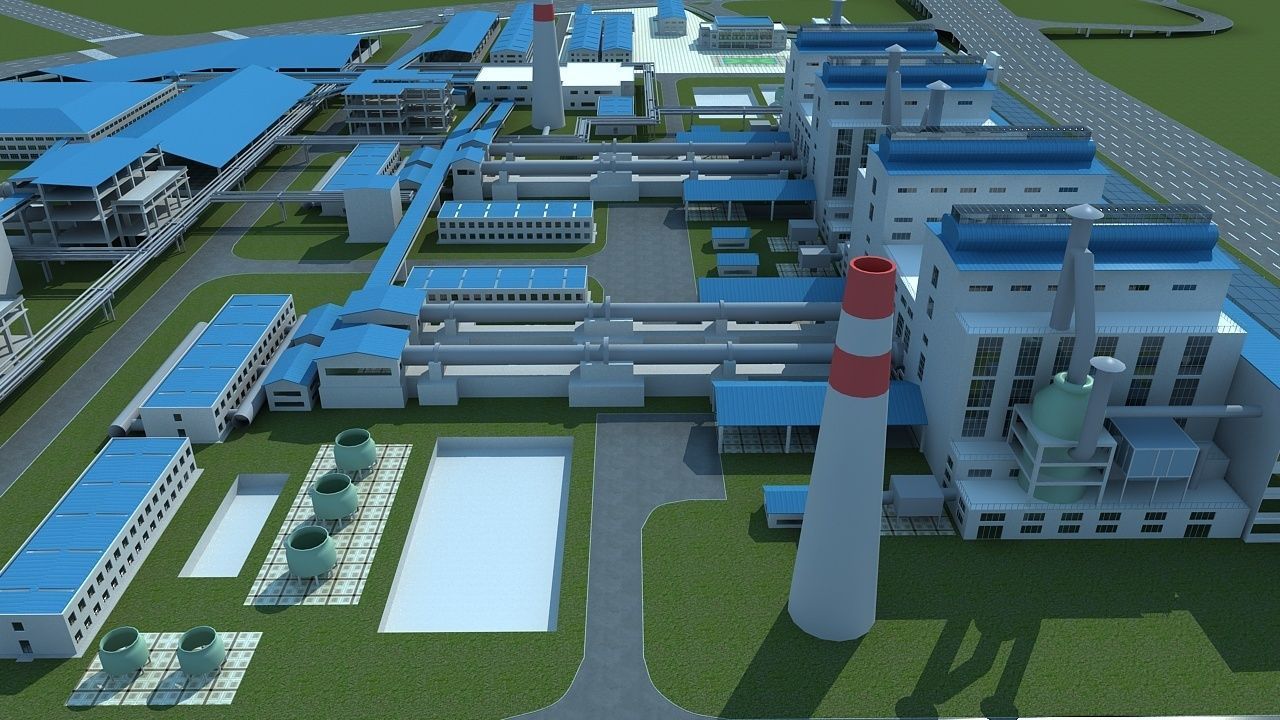 Factory 2 3D model_11
