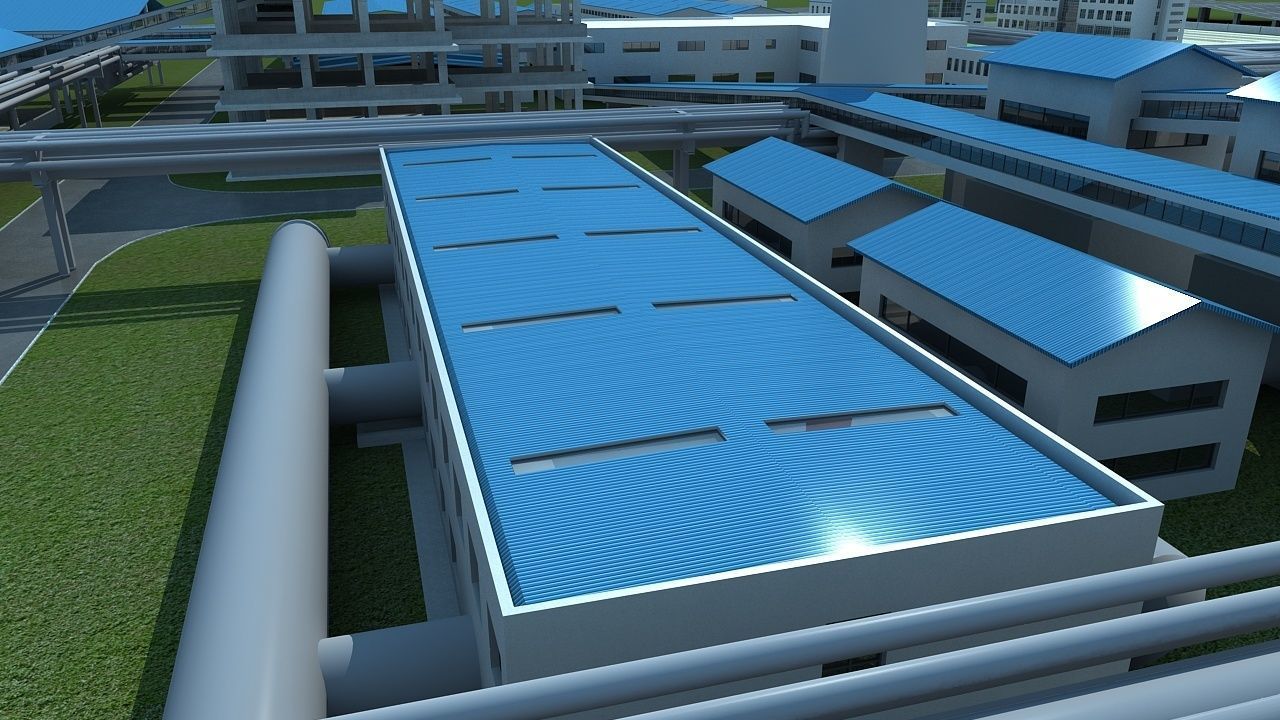 Factory 2 3D model_13
