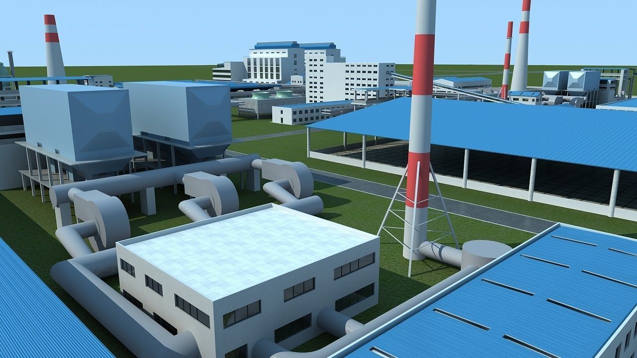 Factory 2 3D model_10