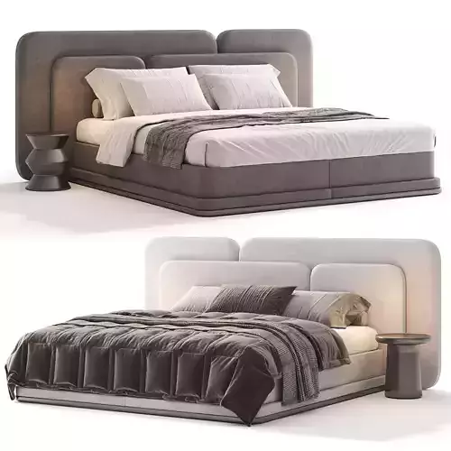 hadrian bed 3D model