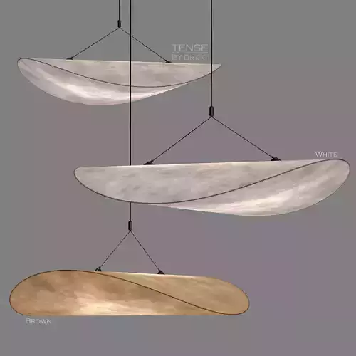 Tense Pendel Lamp DrCG Model No 21 3D model
