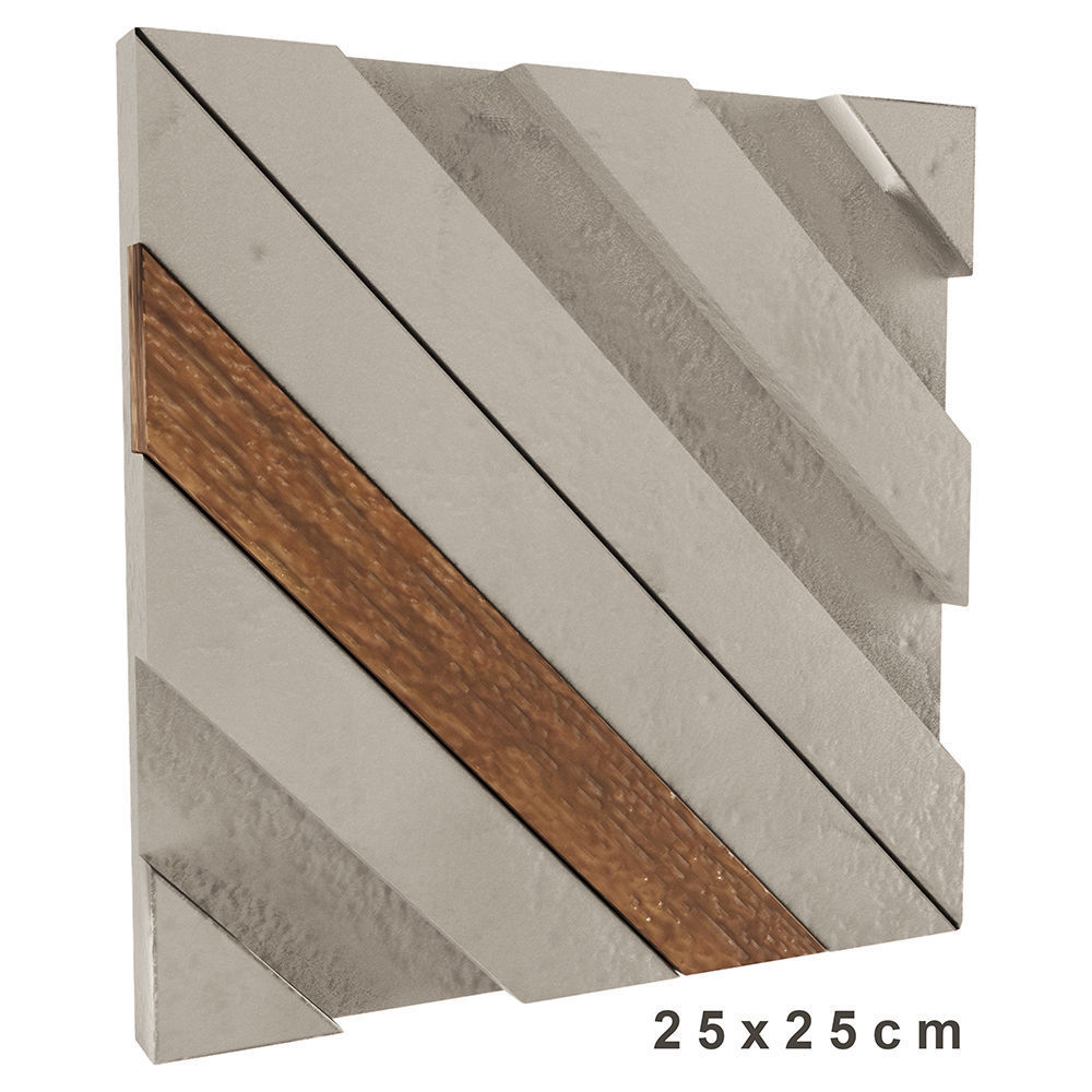 Tonk Time Series Gama Tile 3D model_1