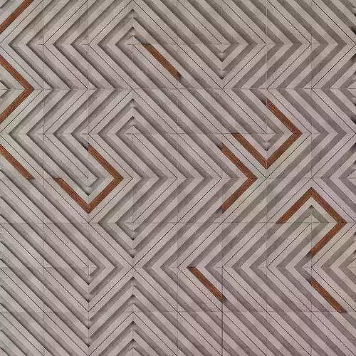 Tonk Time Series Gama Tile 3D model