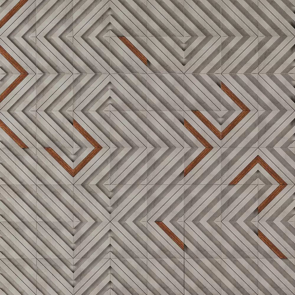 Tonk Time Series Gama Tile 3D model_0