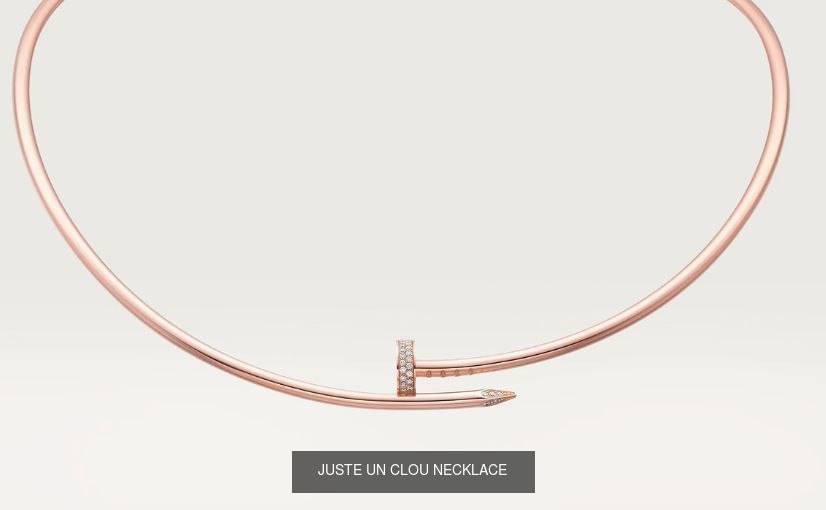 JUSTE UN CLOU NECKLACE  3D Model Collection_4