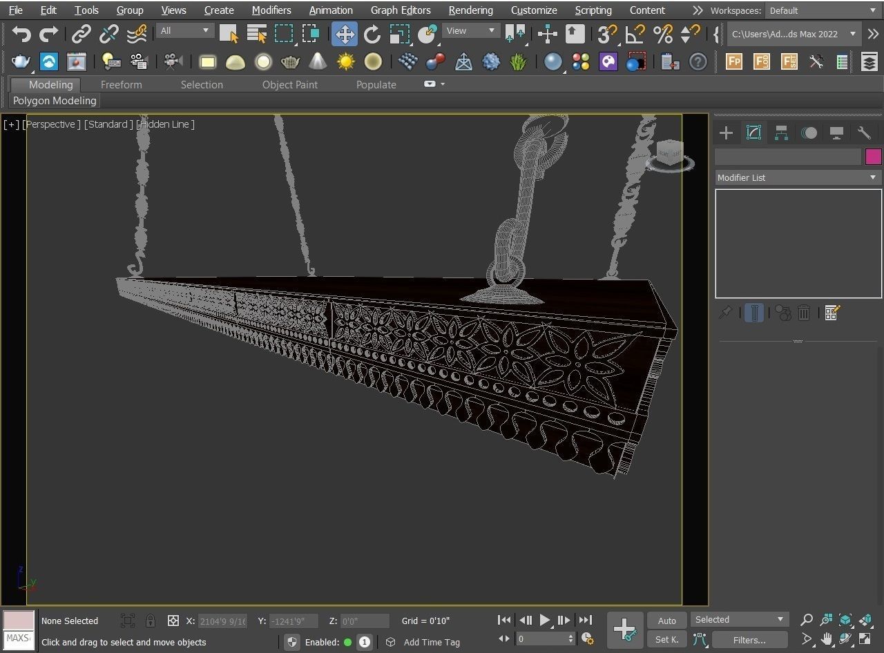 swing 3d model 3D model_4