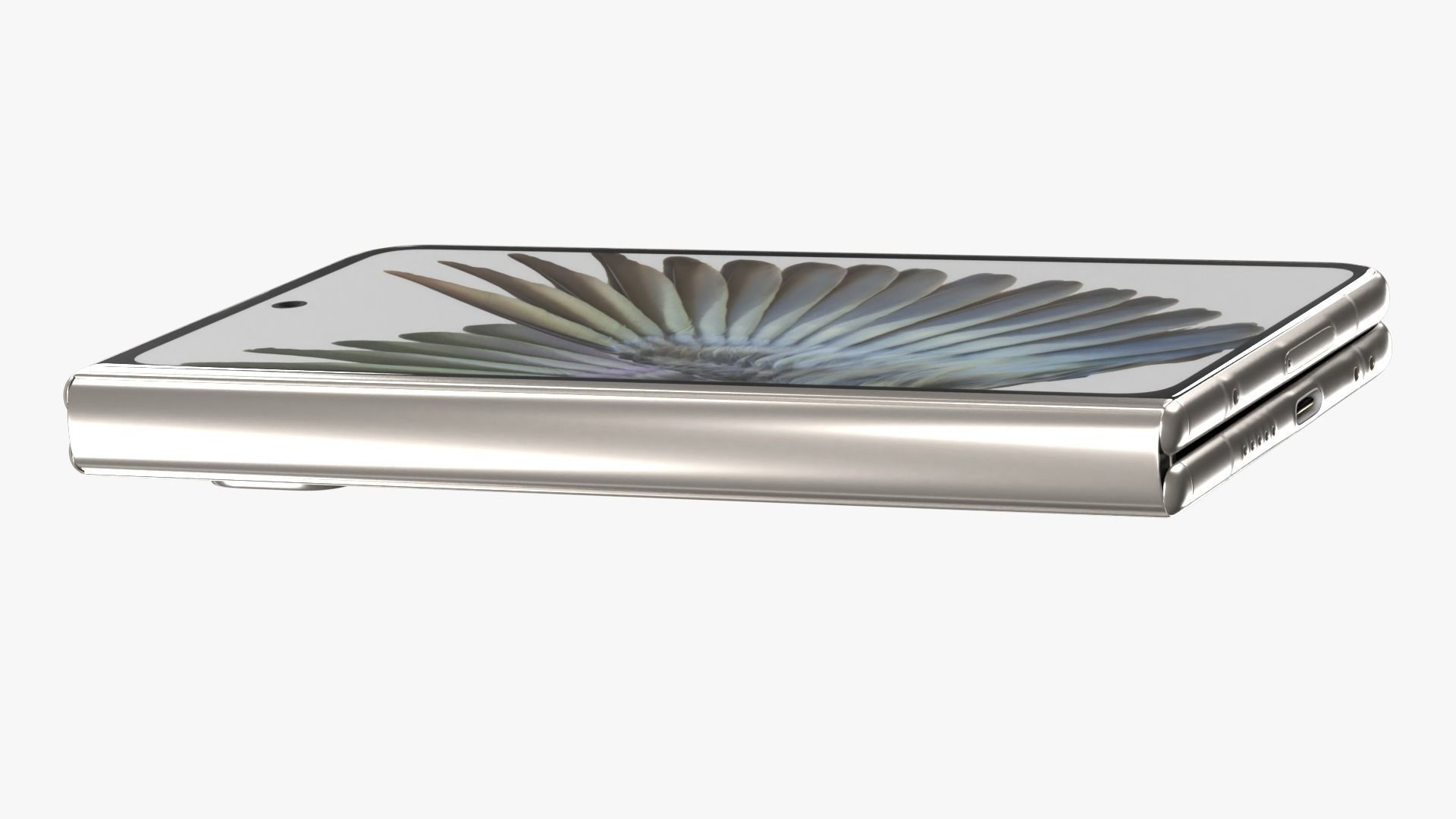 Google Pixel Fold Porcelain 3D model_9