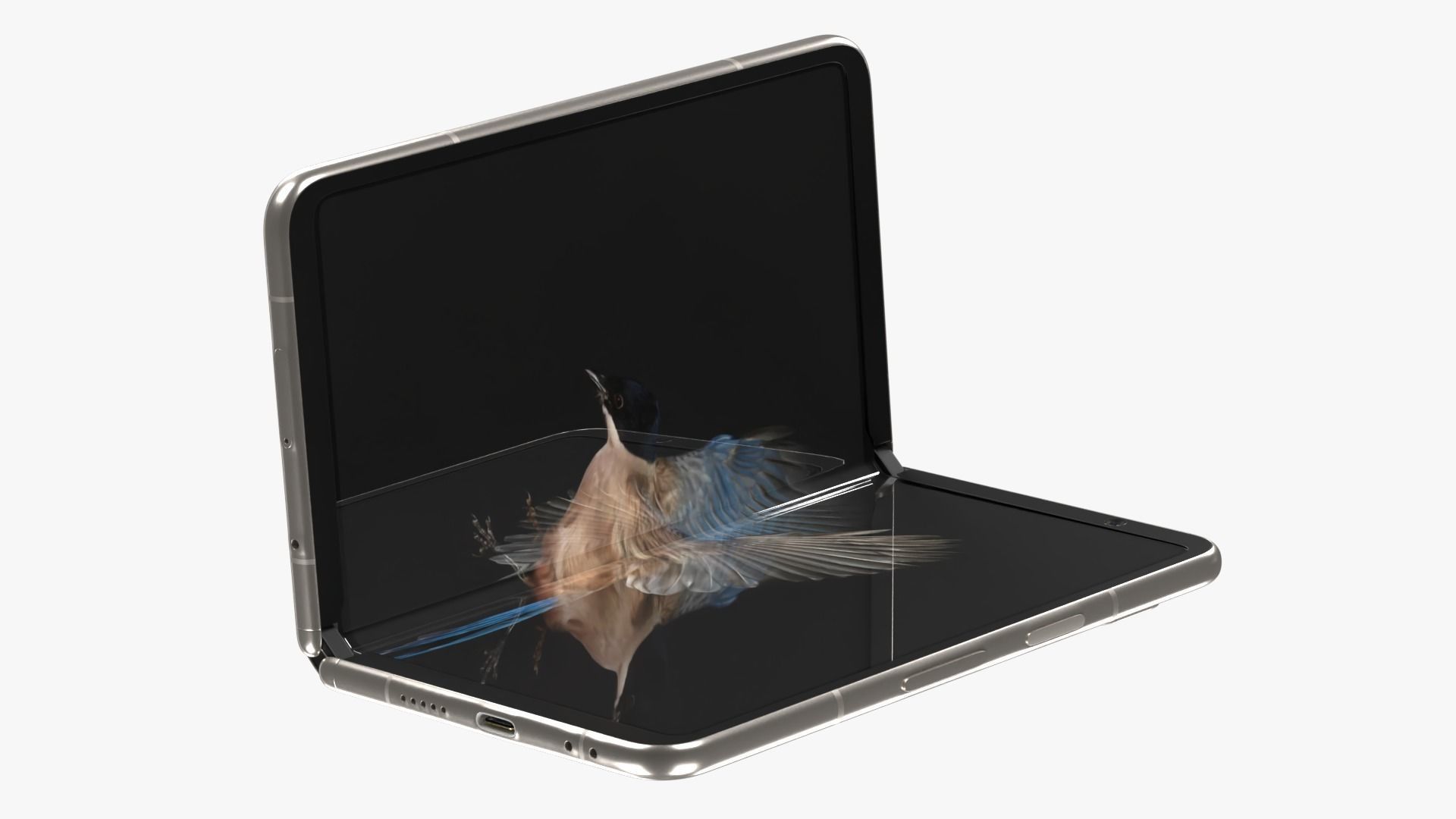 Google Pixel Fold Porcelain 3D model_8