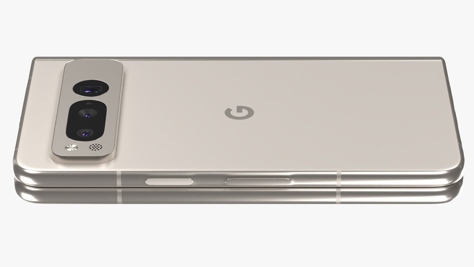 Google Pixel Fold Porcelain 3D model_4