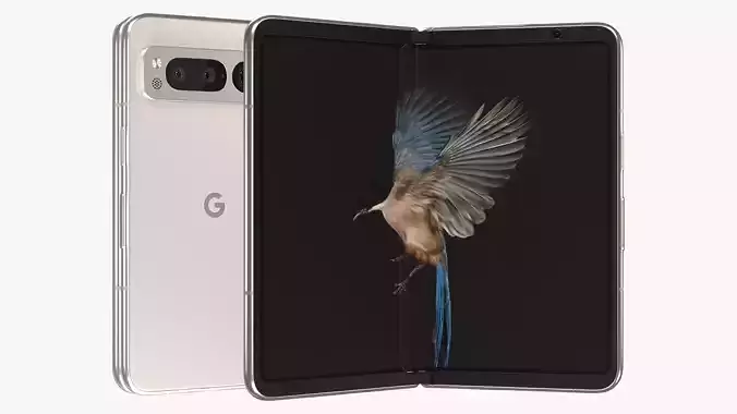 Google Pixel Fold Porcelain 3D model