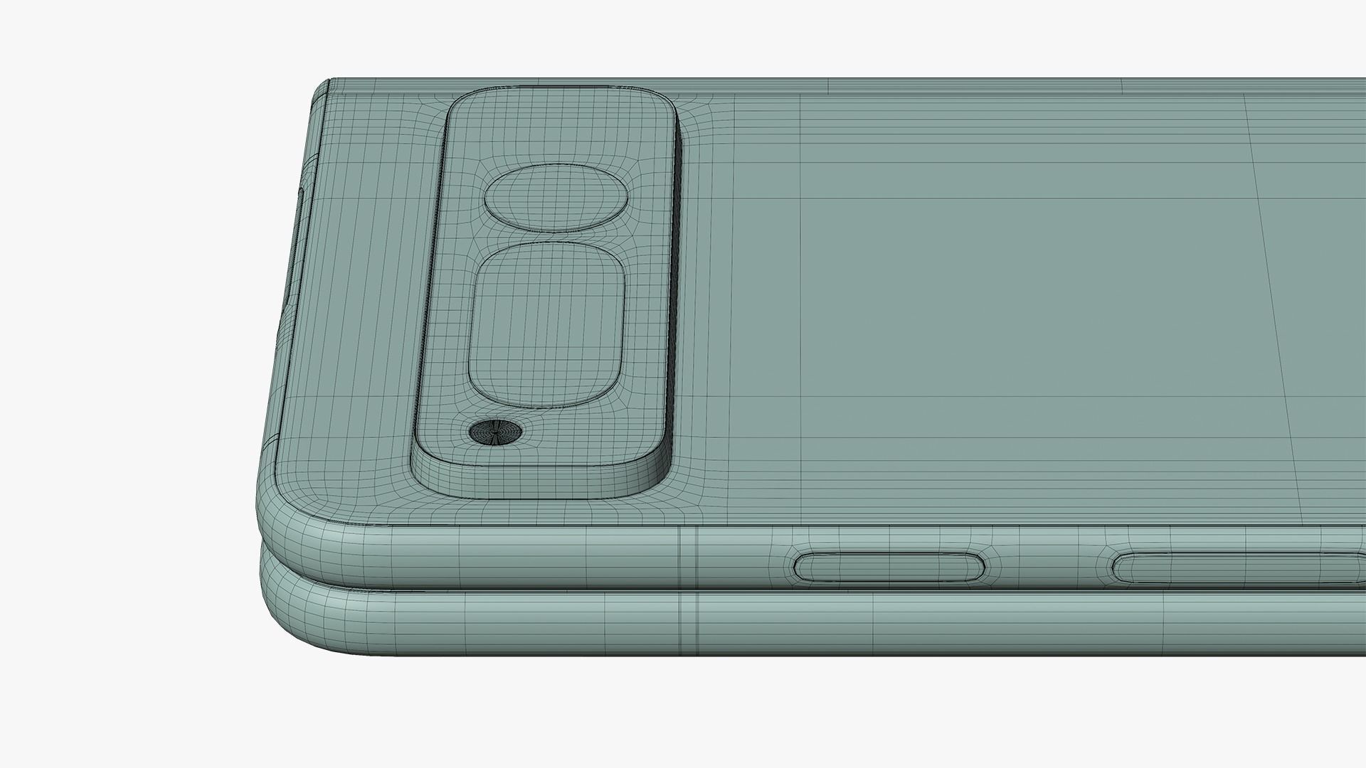 Google Pixel Fold Porcelain 3D model_18