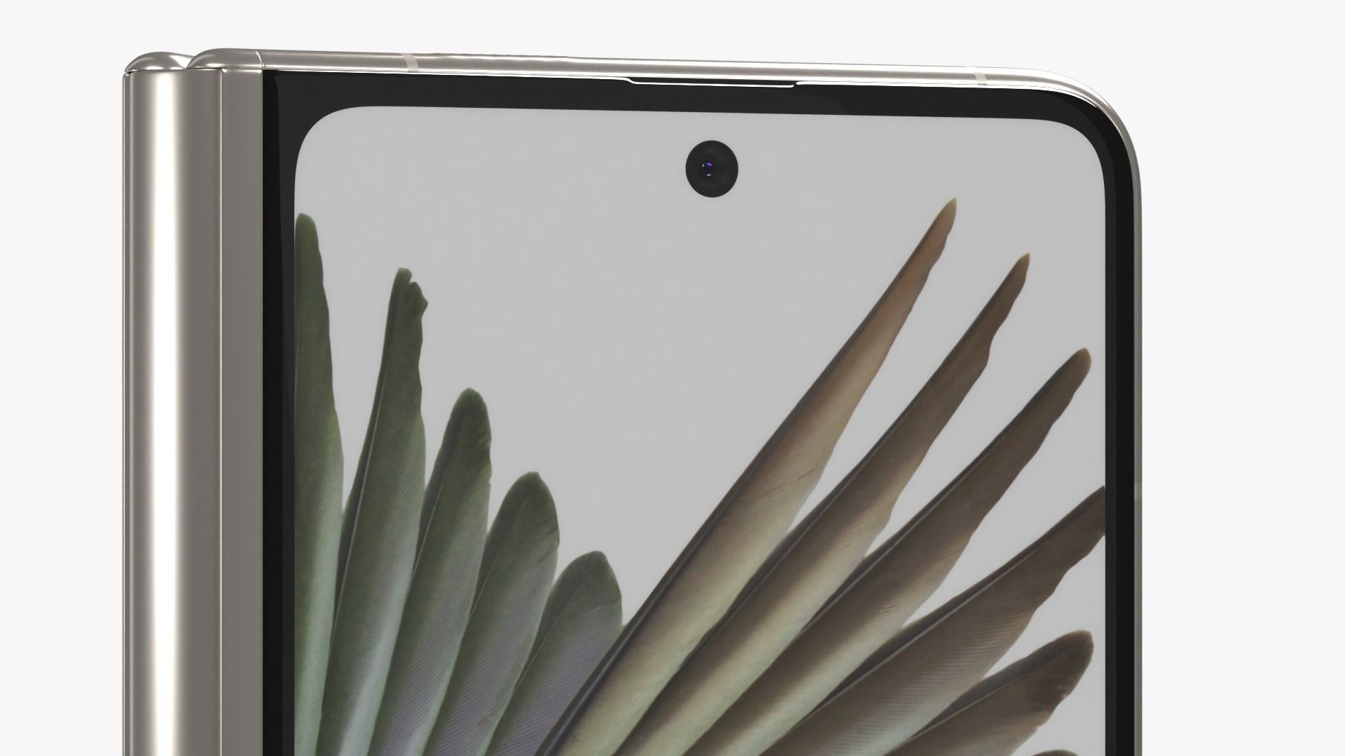 Google Pixel Fold Porcelain 3D model_7