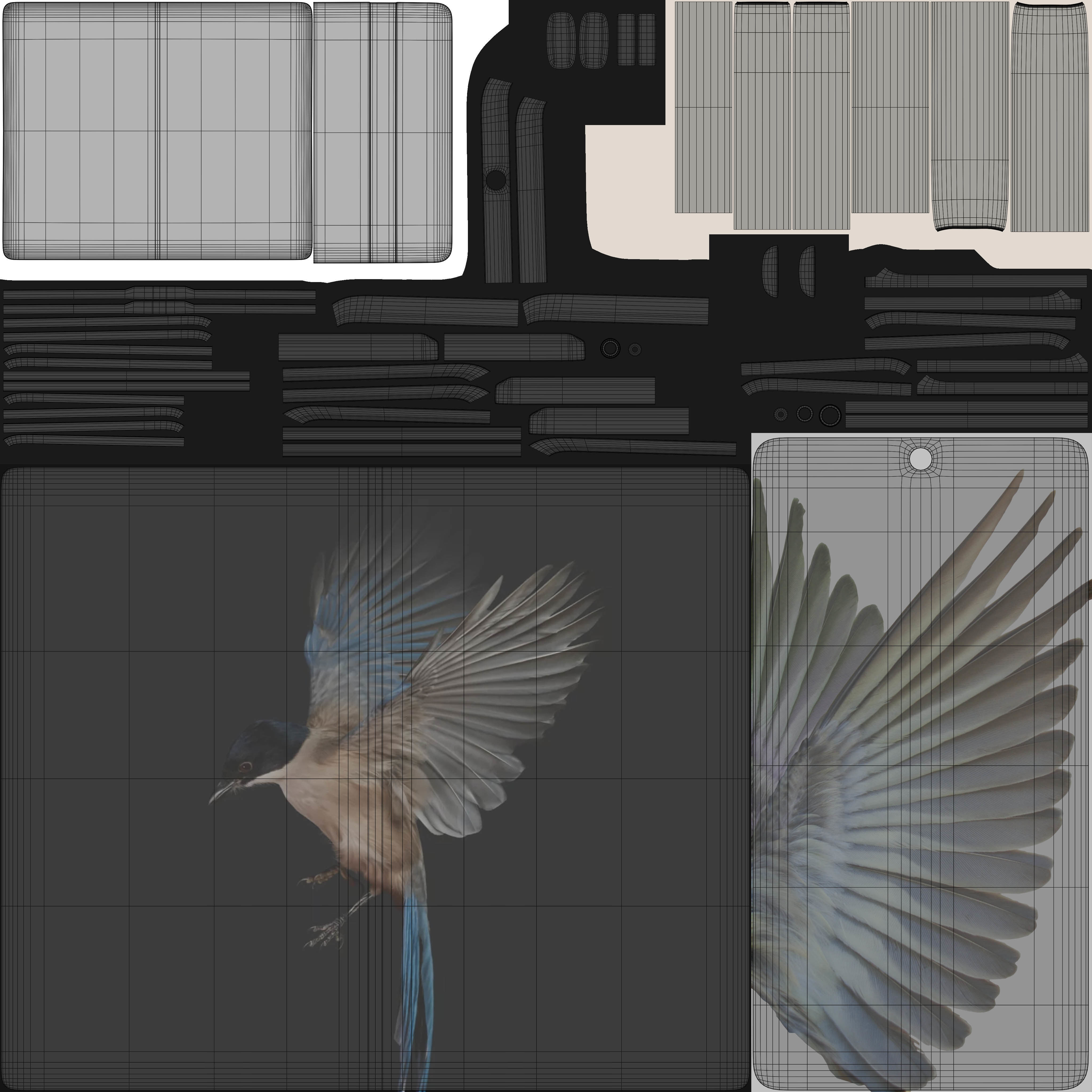 Google Pixel Fold Porcelain 3D model_12