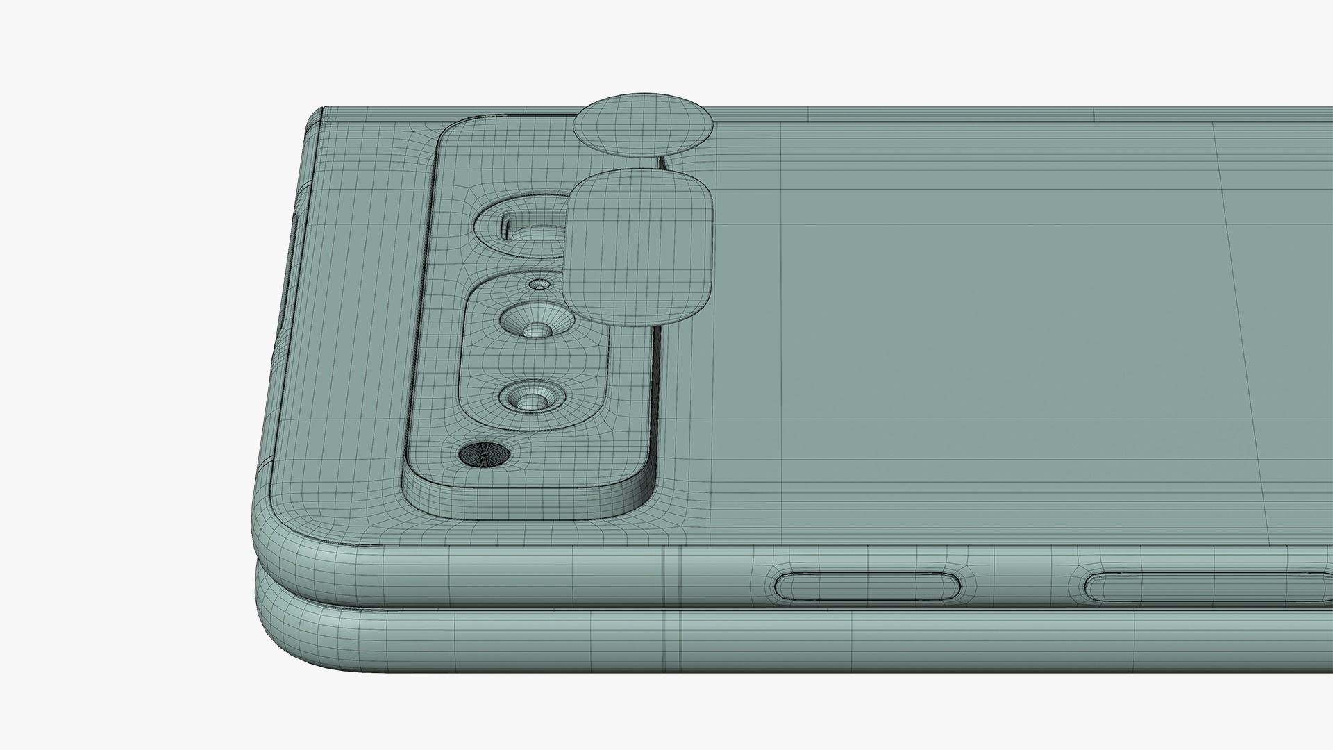 Google Pixel Fold Porcelain 3D model_19