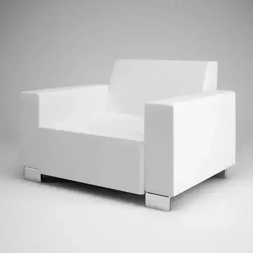 White Armchair 08