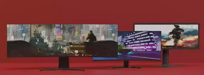 Gaming Monitors Pack