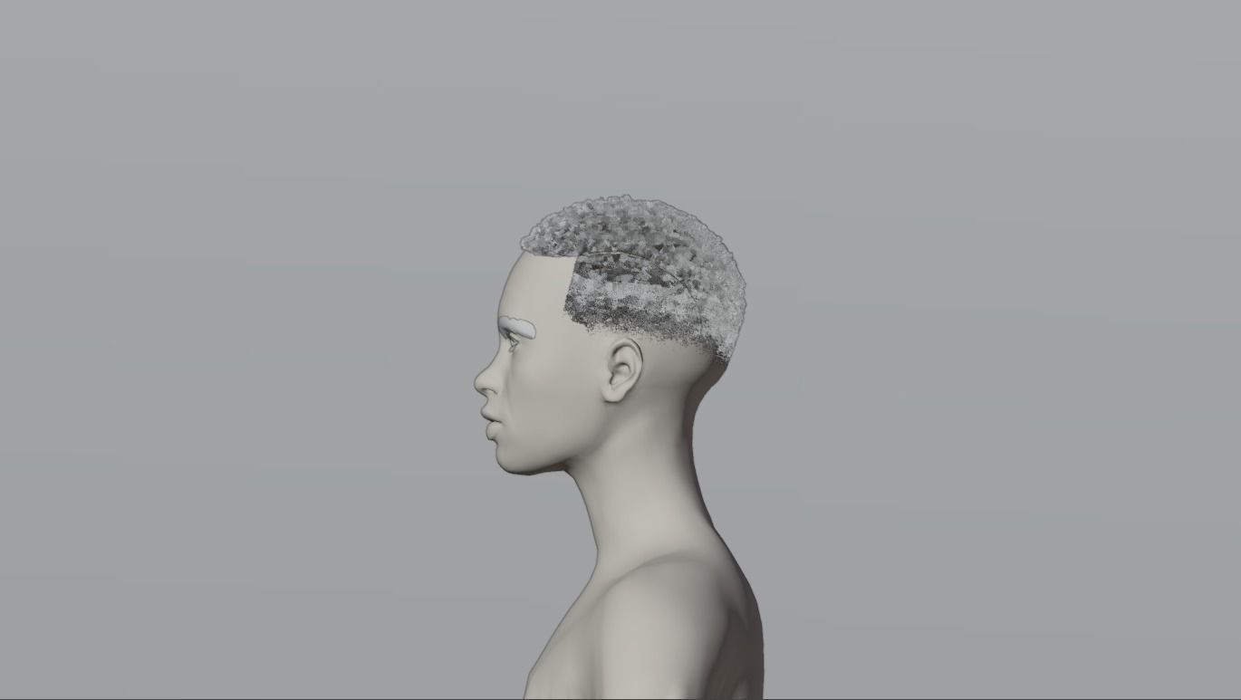 Fade with line 3D model_8