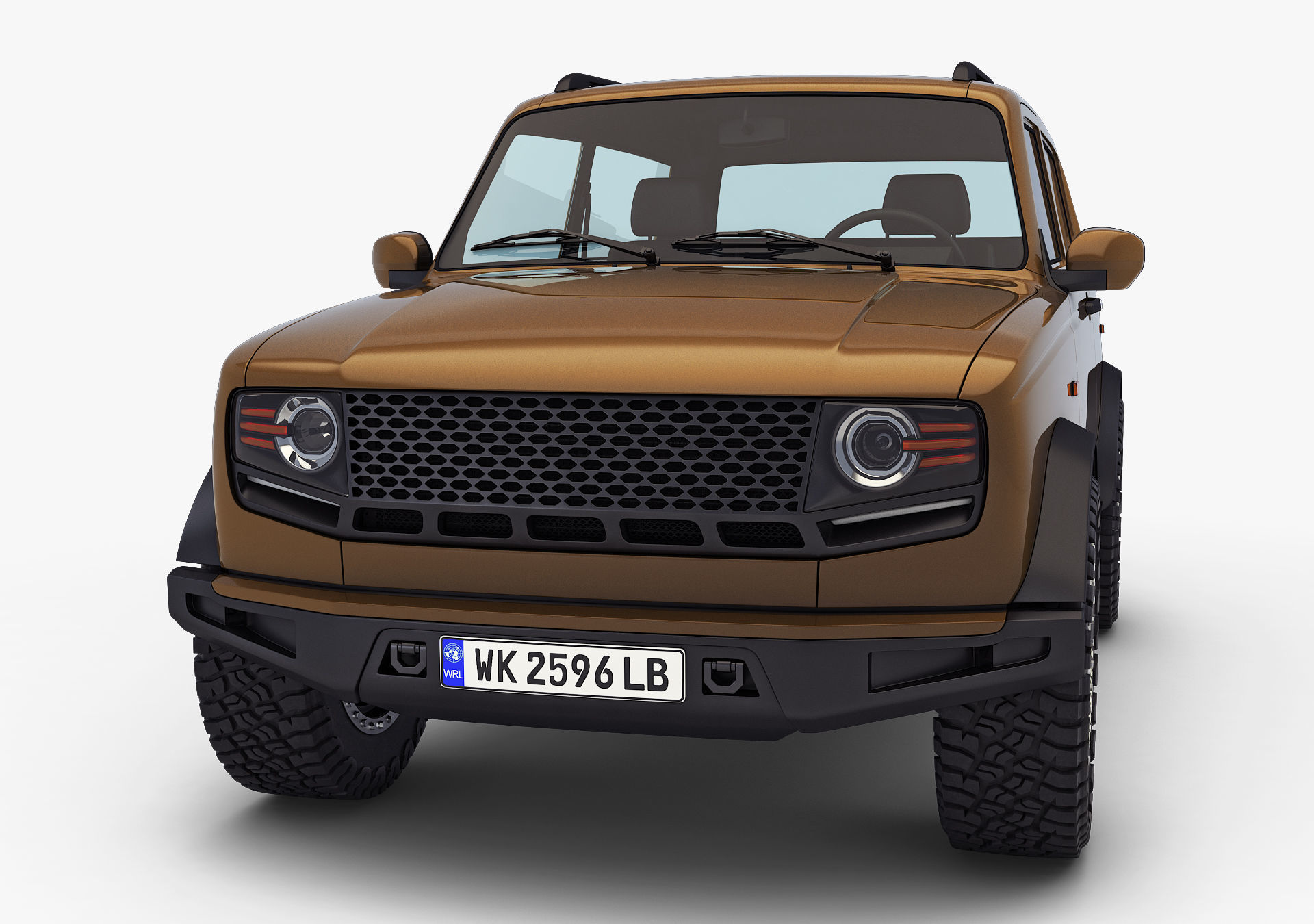 Off Road Car v 1 3D model_6