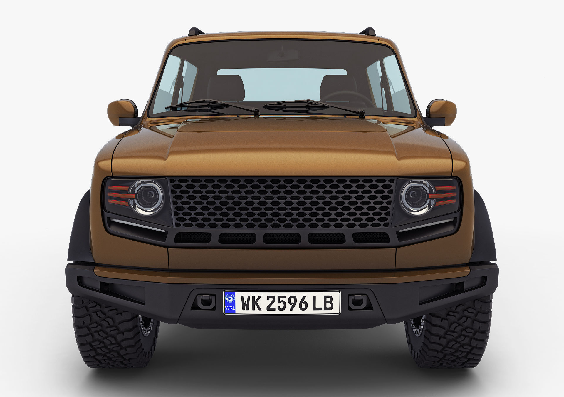 Off Road Car v 1 3D model_11