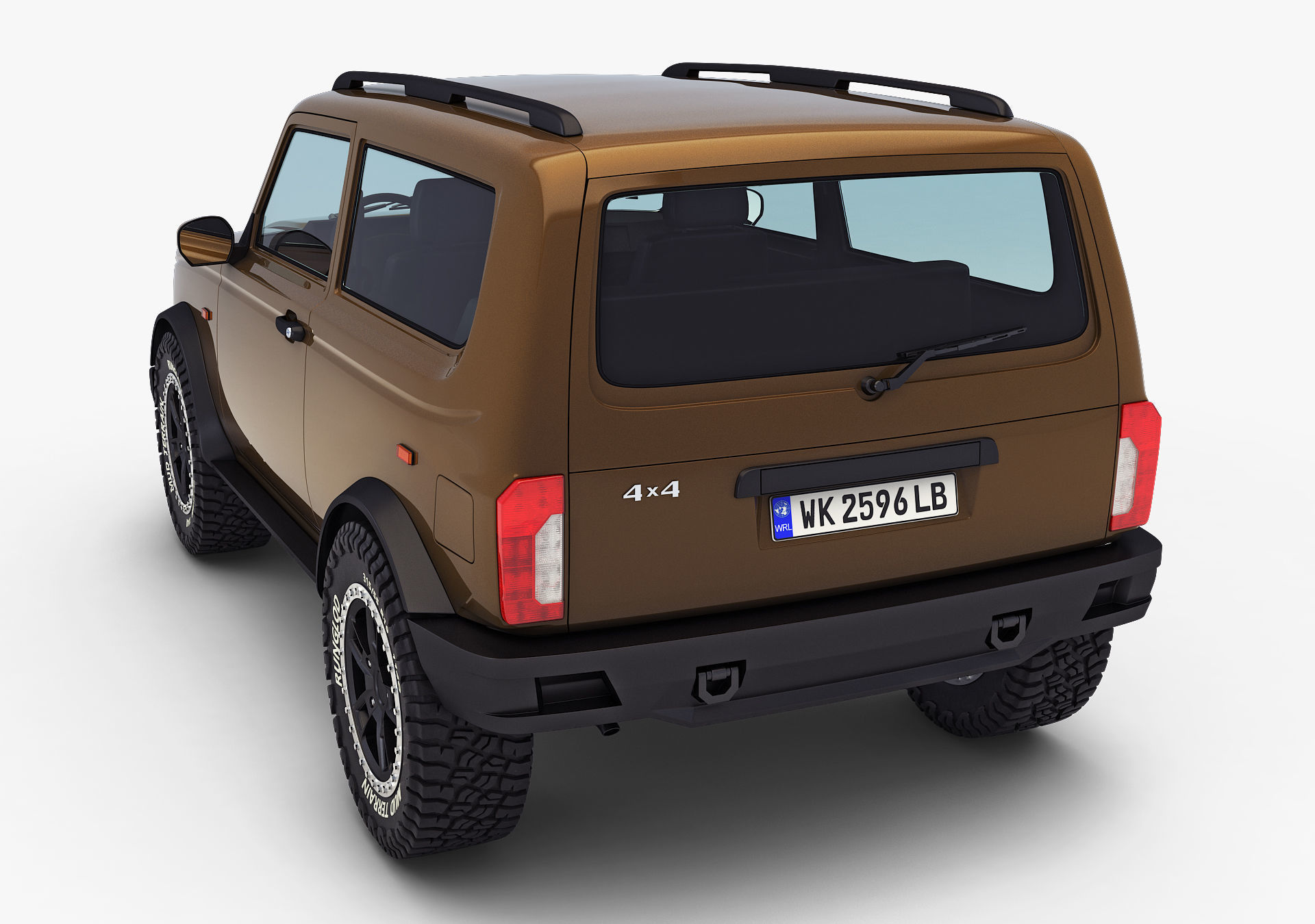 Off Road Car v 1 3D model_4