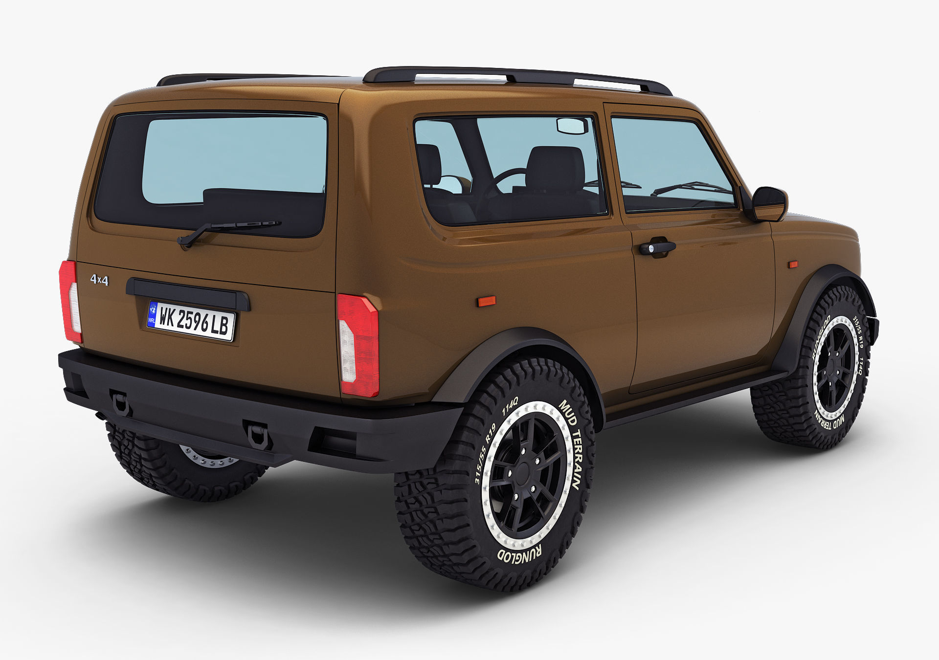 Off Road Car v 1 3D model_2