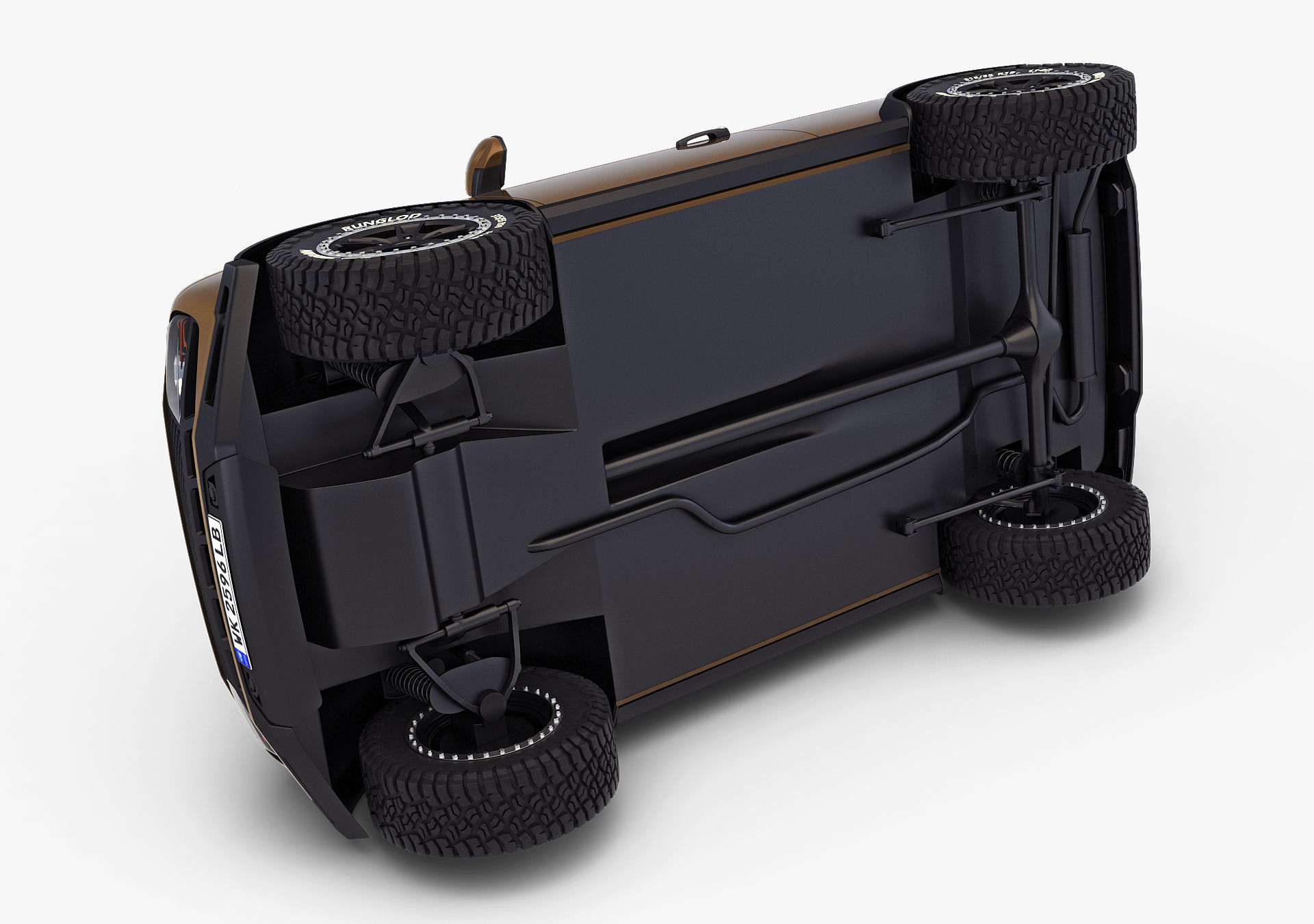 Off Road Car v 1 3D model_12