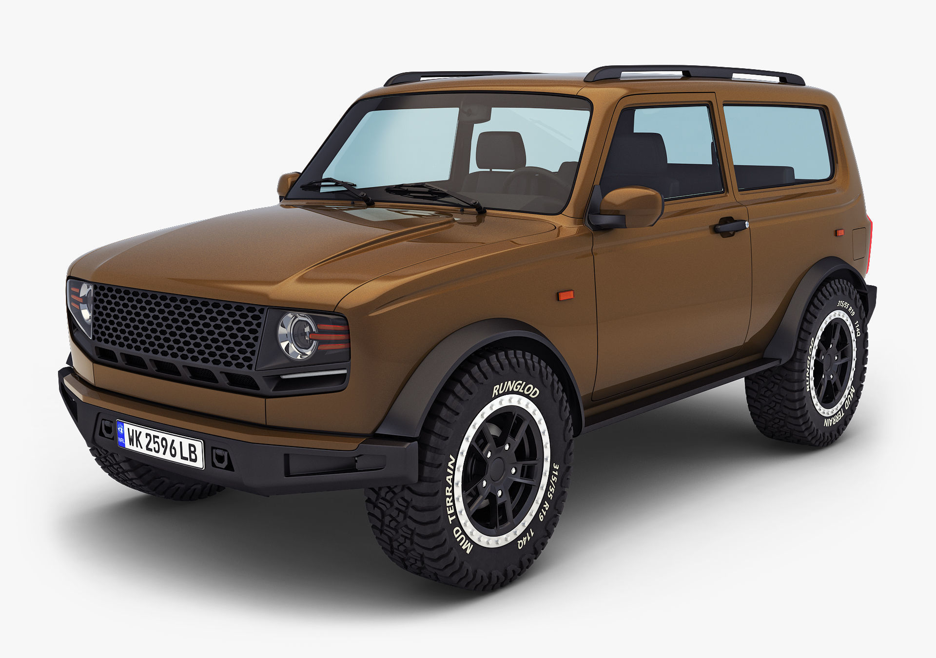 Off Road Car v 1 3D model_1