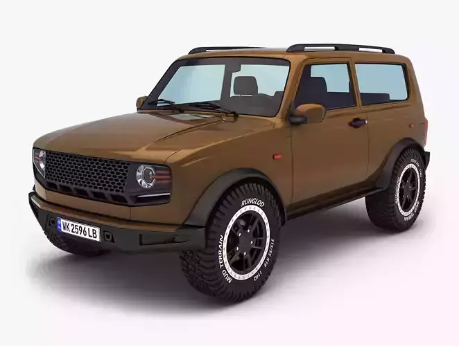 Off Road Car v 1 3D model