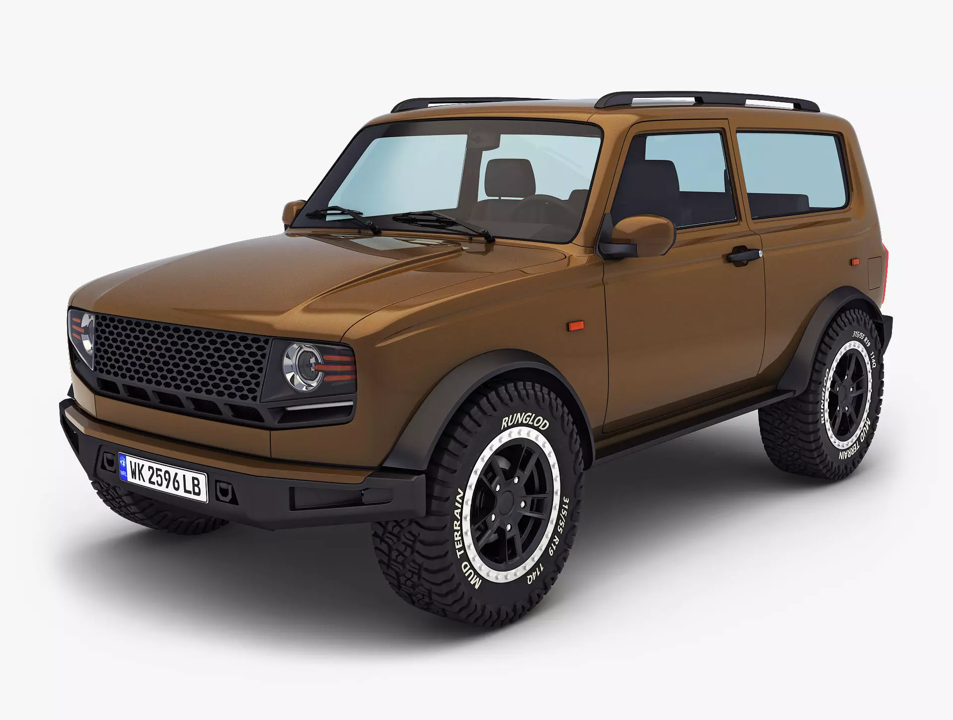 Off Road Car v 1 3D model_0