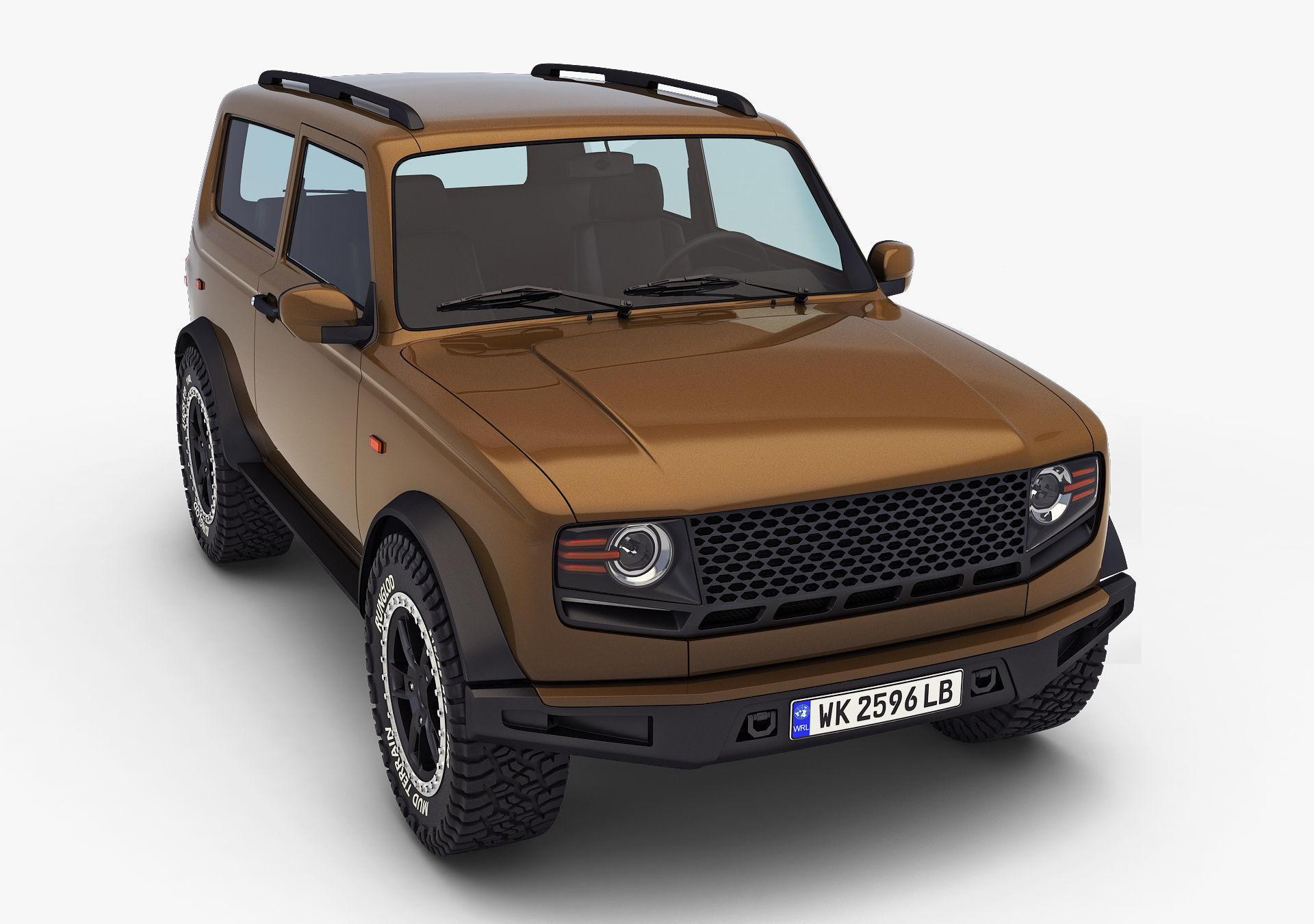 Off Road Car v 1 3D model_3