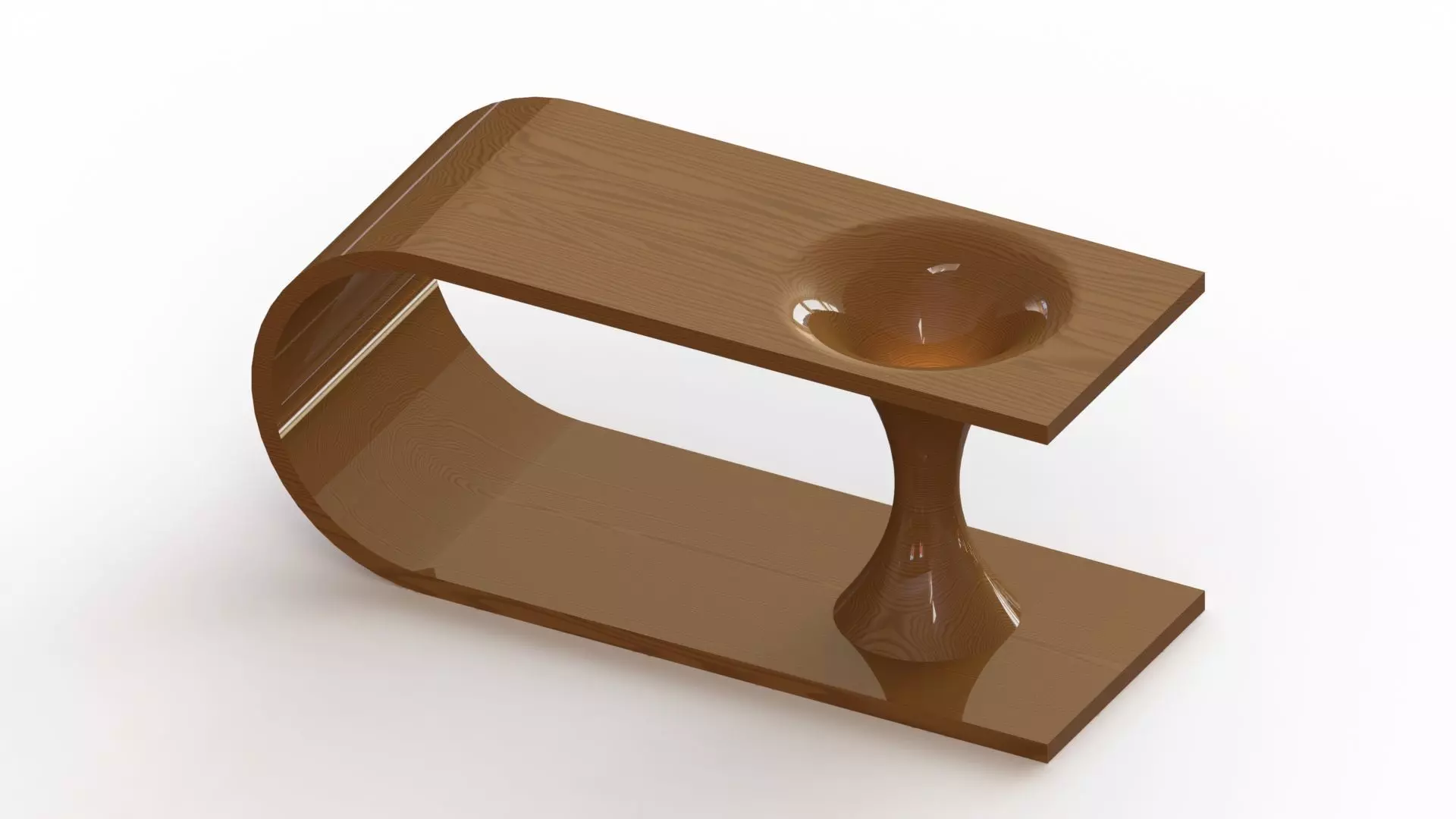 The Wormhole Coffee Table Low-poly 3D model_0