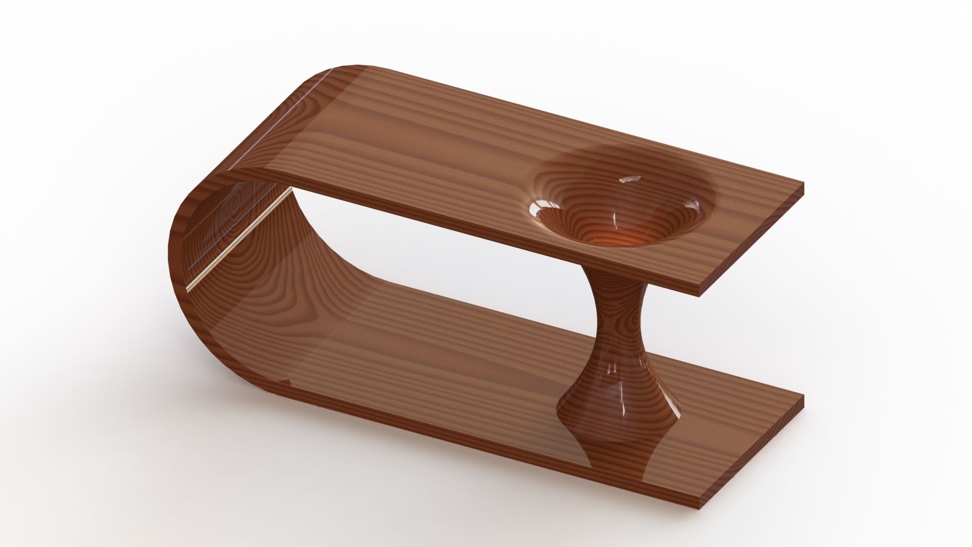 The Wormhole Coffee Table Low-poly 3D model_2