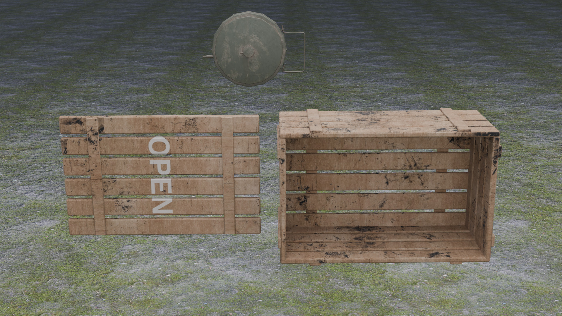 Rpg and Grenade Pack - Game Ready Weapons and Explosives Low-poly 3D model_4