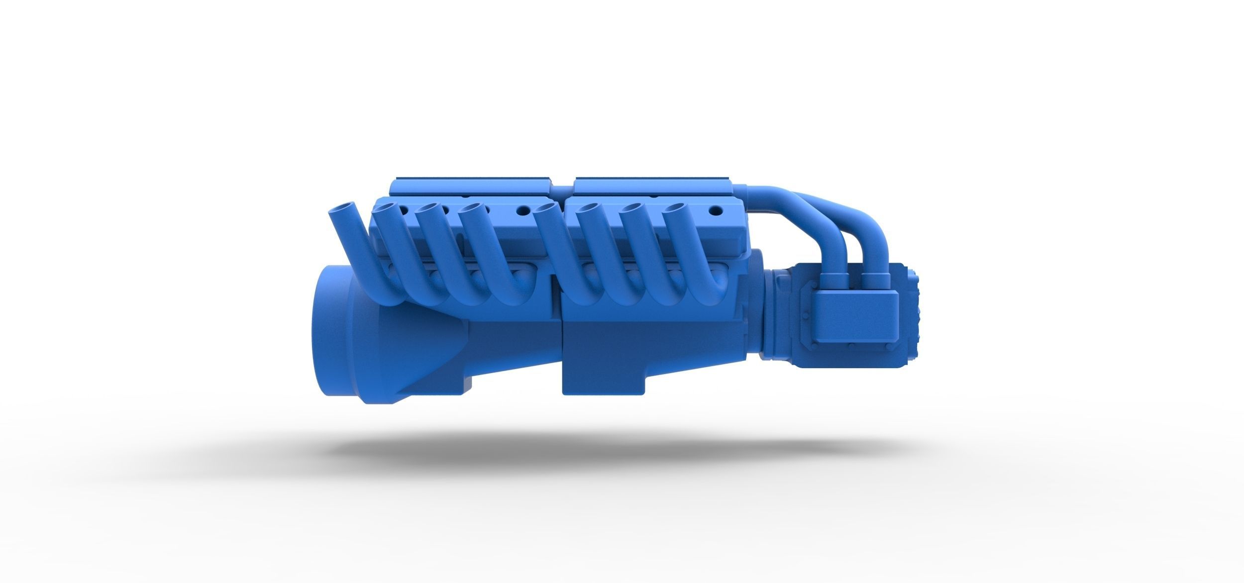 Engine 2 V8 Version 2 Scale 1 to 25 3D print model_15