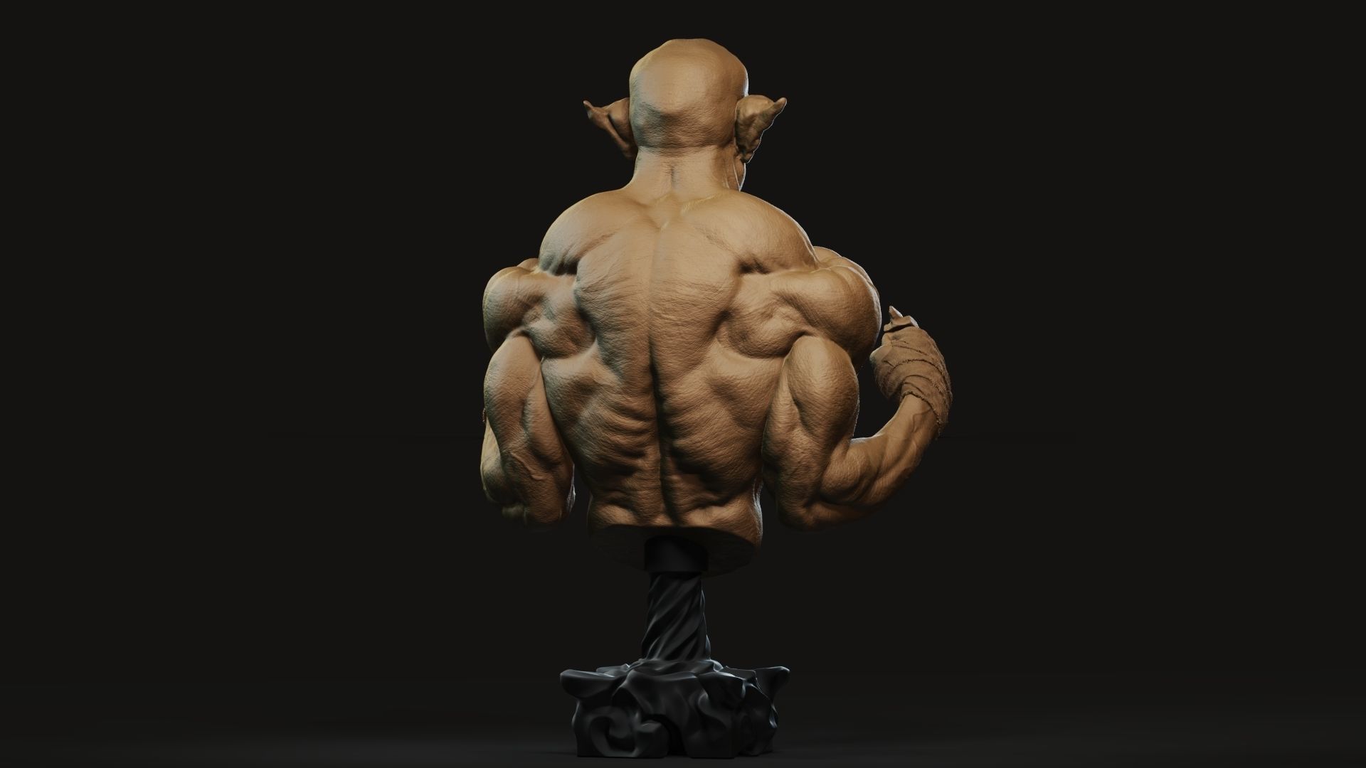 Orc Boxer Free 3D print model_5