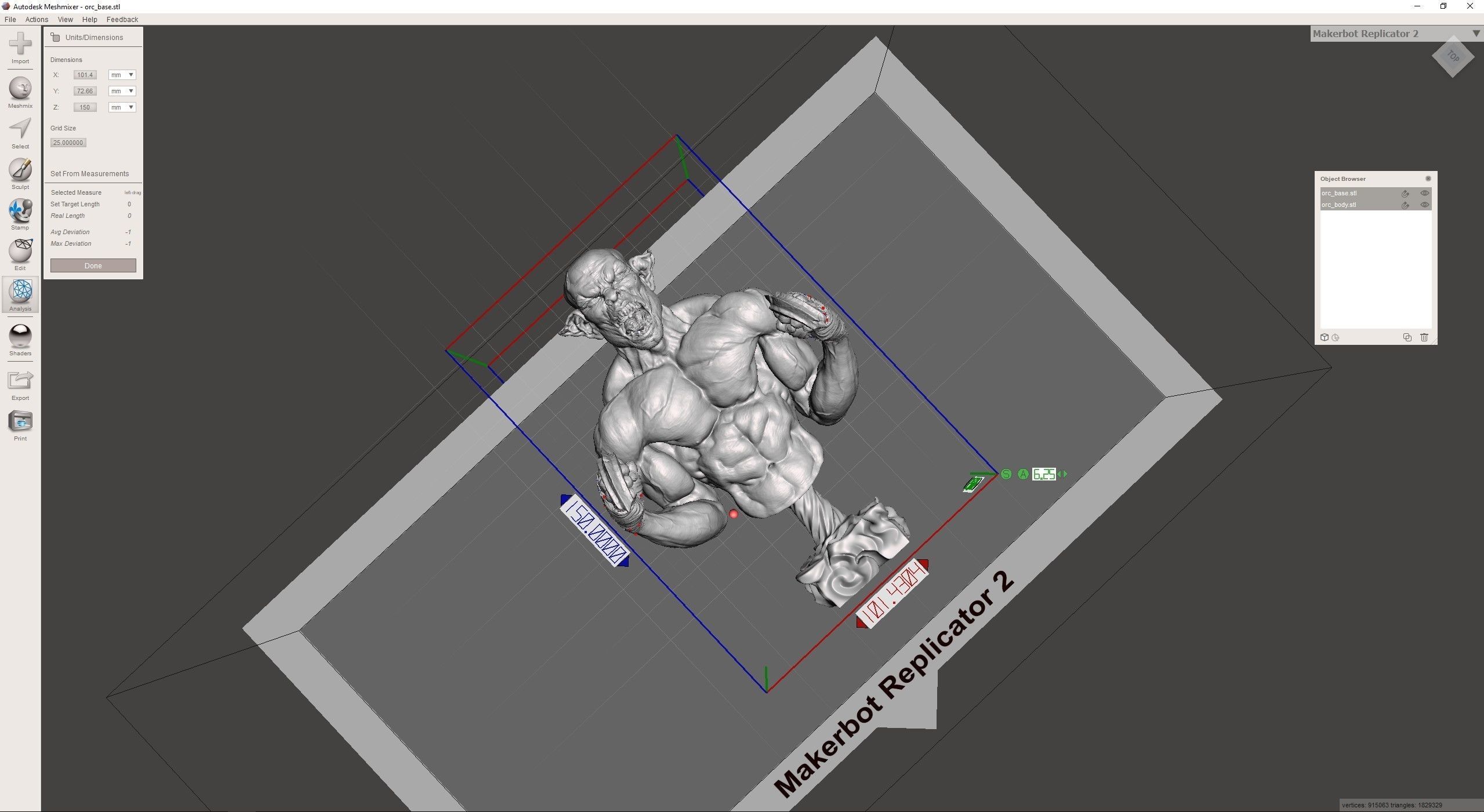 Orc Boxer Free 3D print model_7