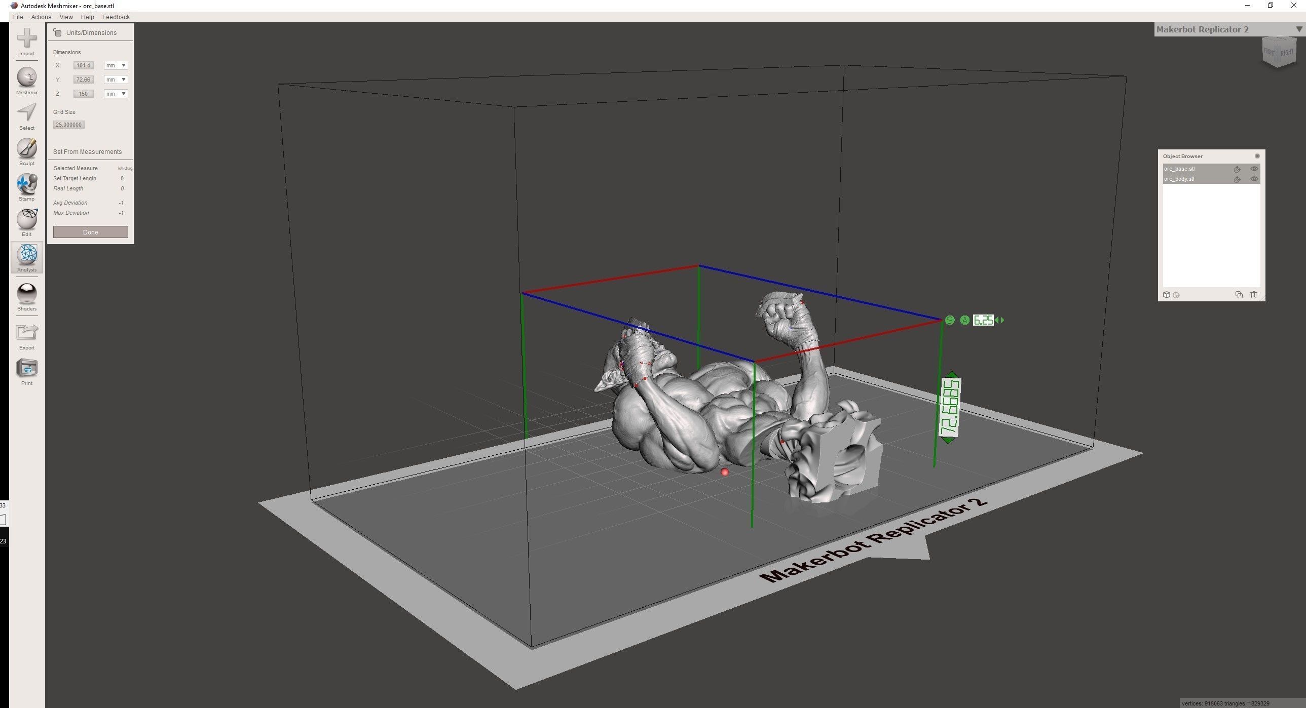 Orc Boxer Free 3D print model_8