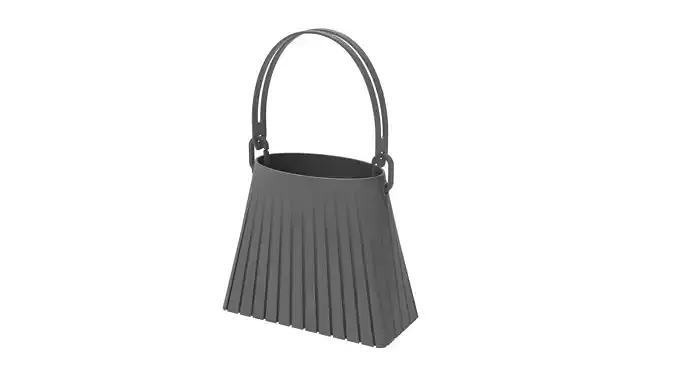 NANO PLEATED HANDBAG - NEW COLLECTION FOR 3D PRINTING 3D print model