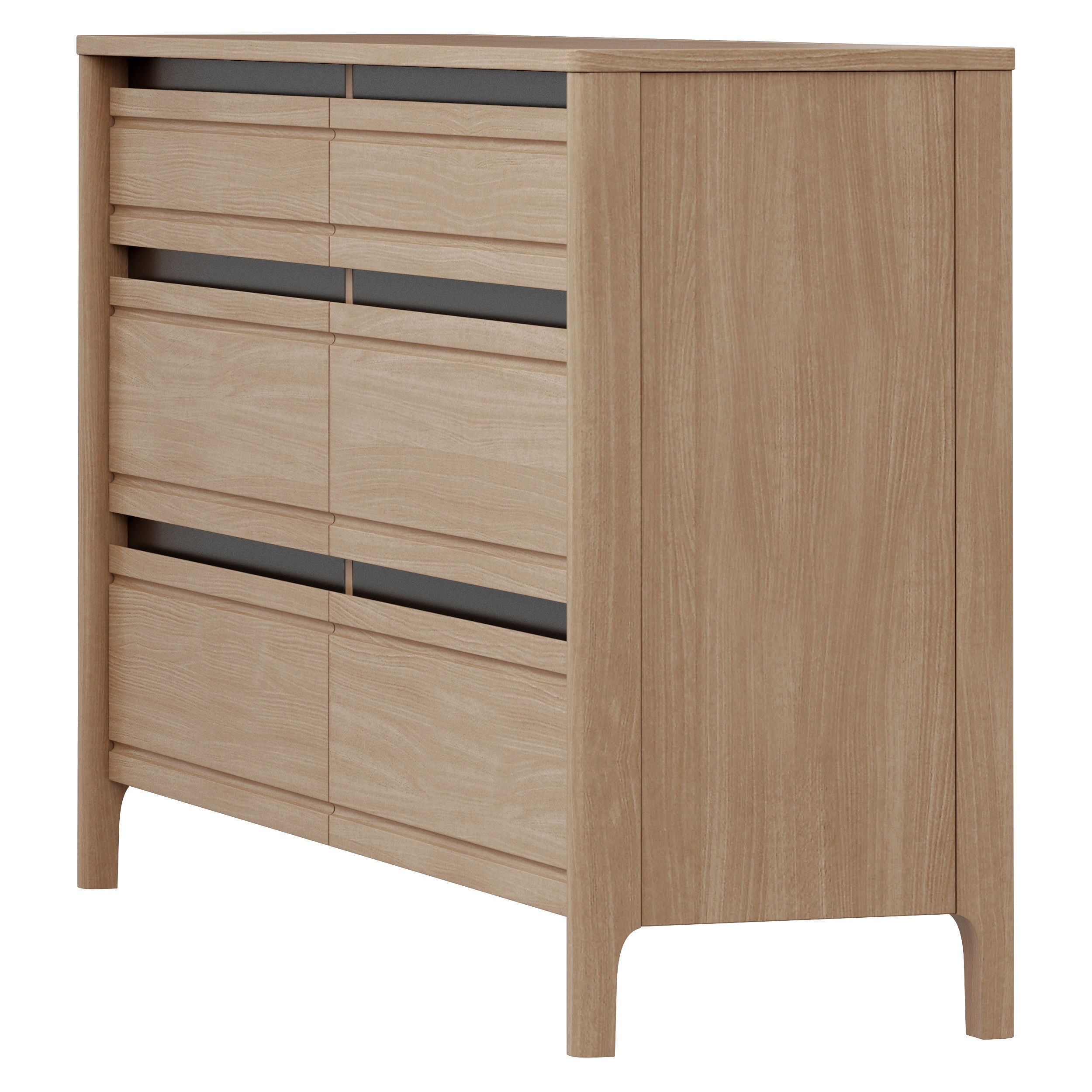 Dantone Home Home Office drawer 3D model_2