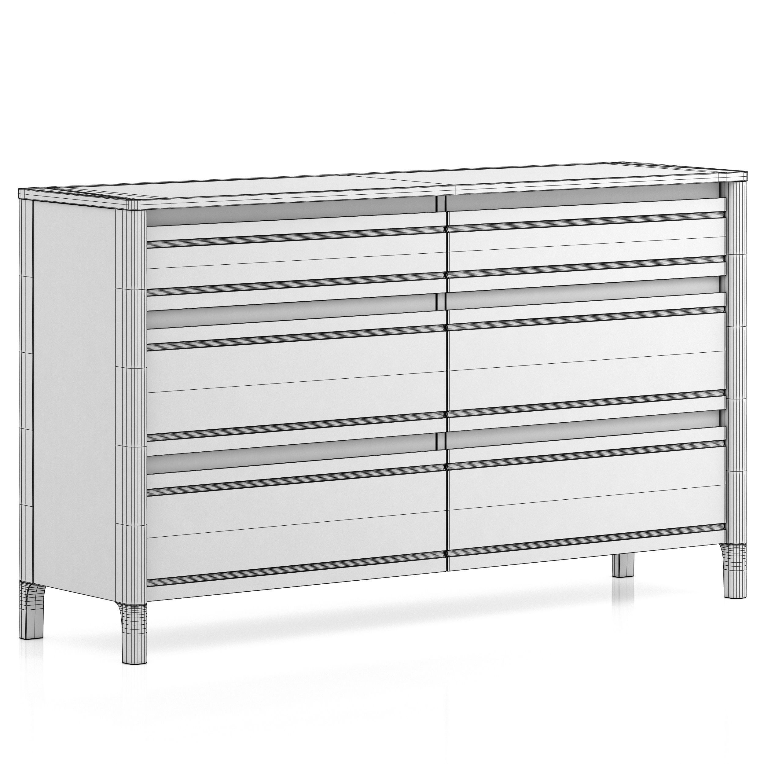 Dantone Home Home Office drawer 3D model_8