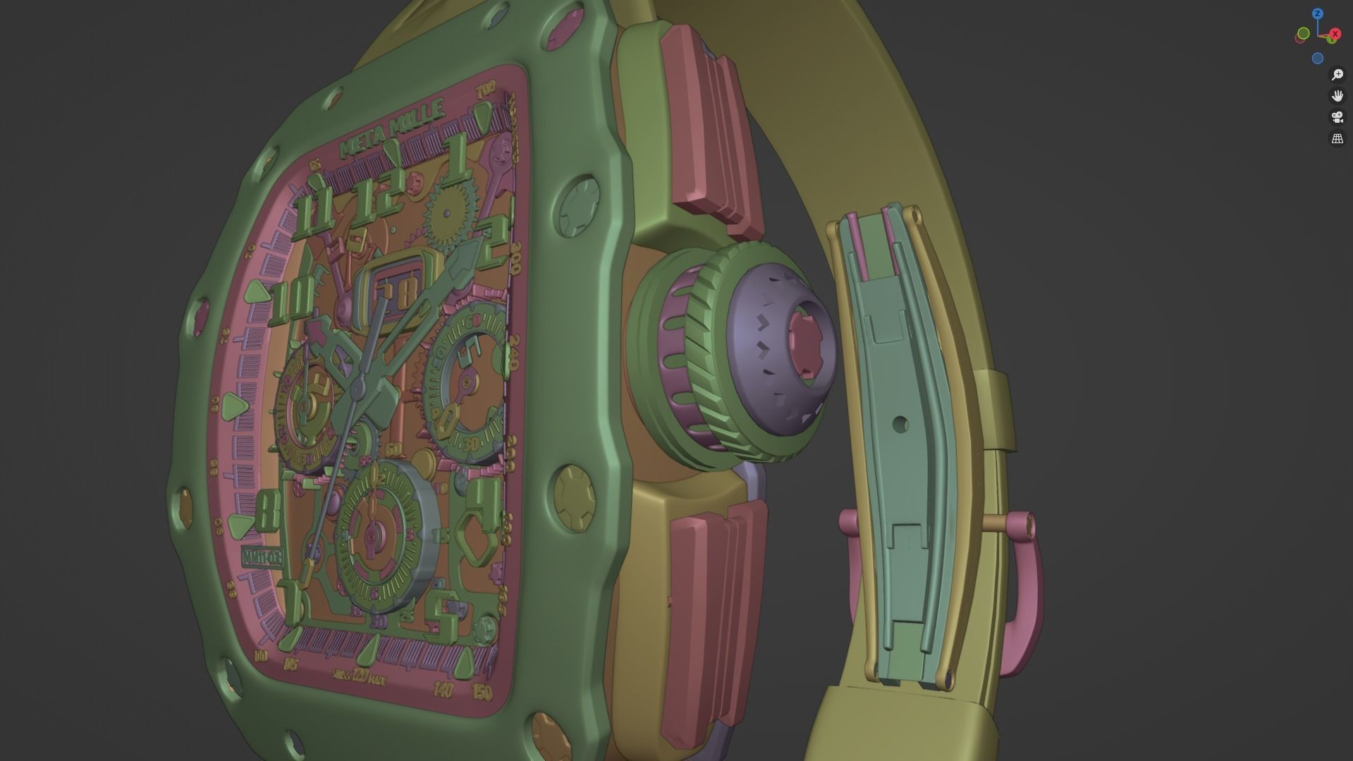 Richard Mille 3D model_12