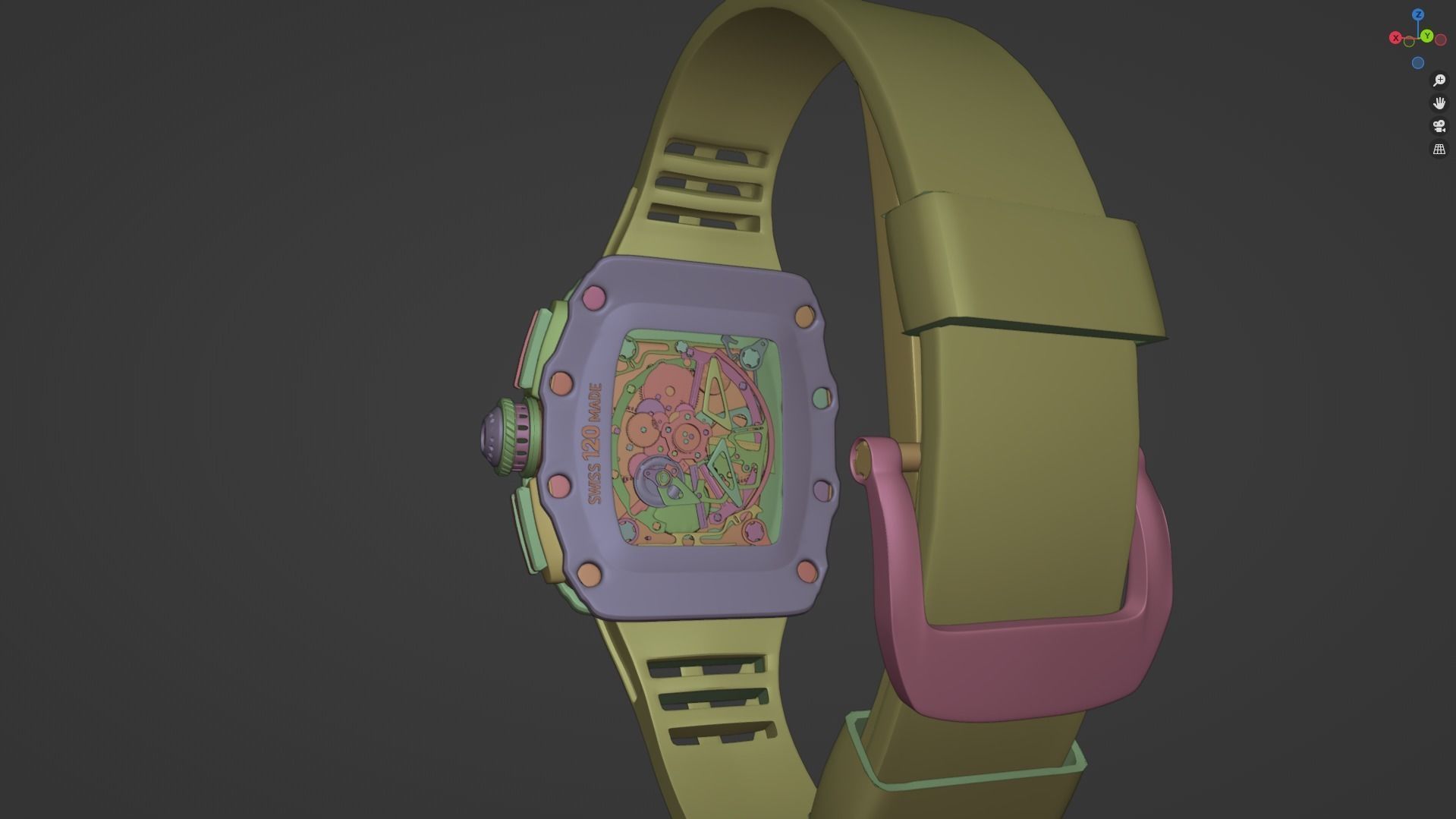 Richard Mille 3D model_8