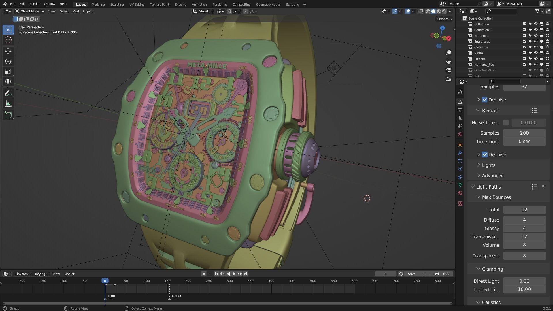 Richard Mille 3D model_6