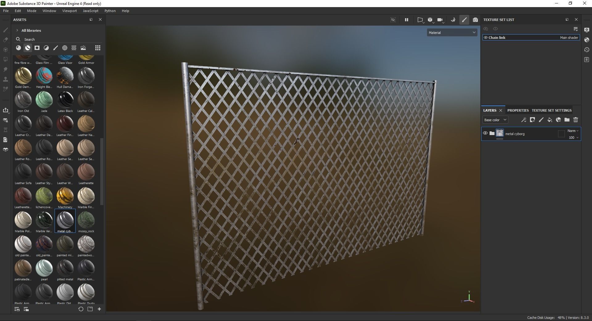 Chain link 3D Model Low-poly 3D model_6