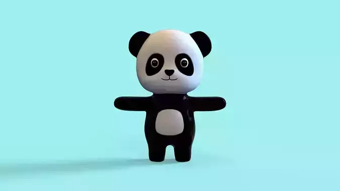 Character Panda Cute