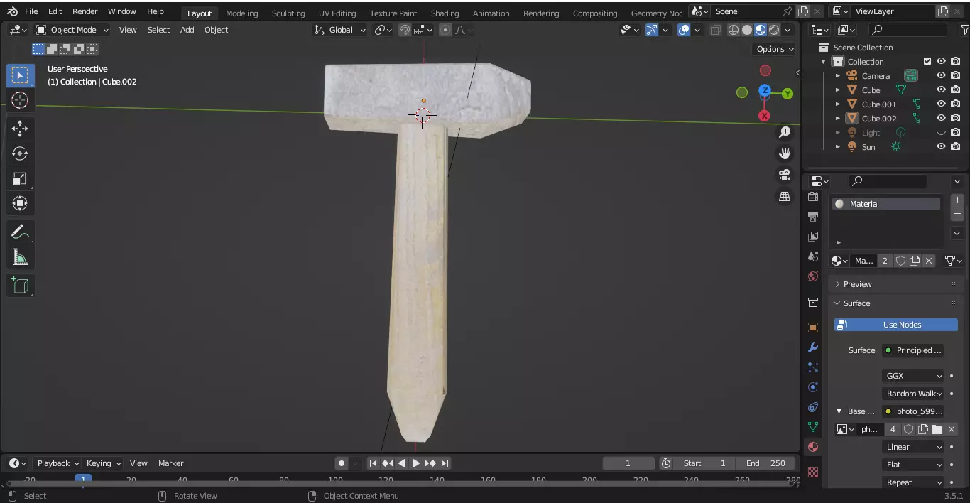 hammer 3D model_0