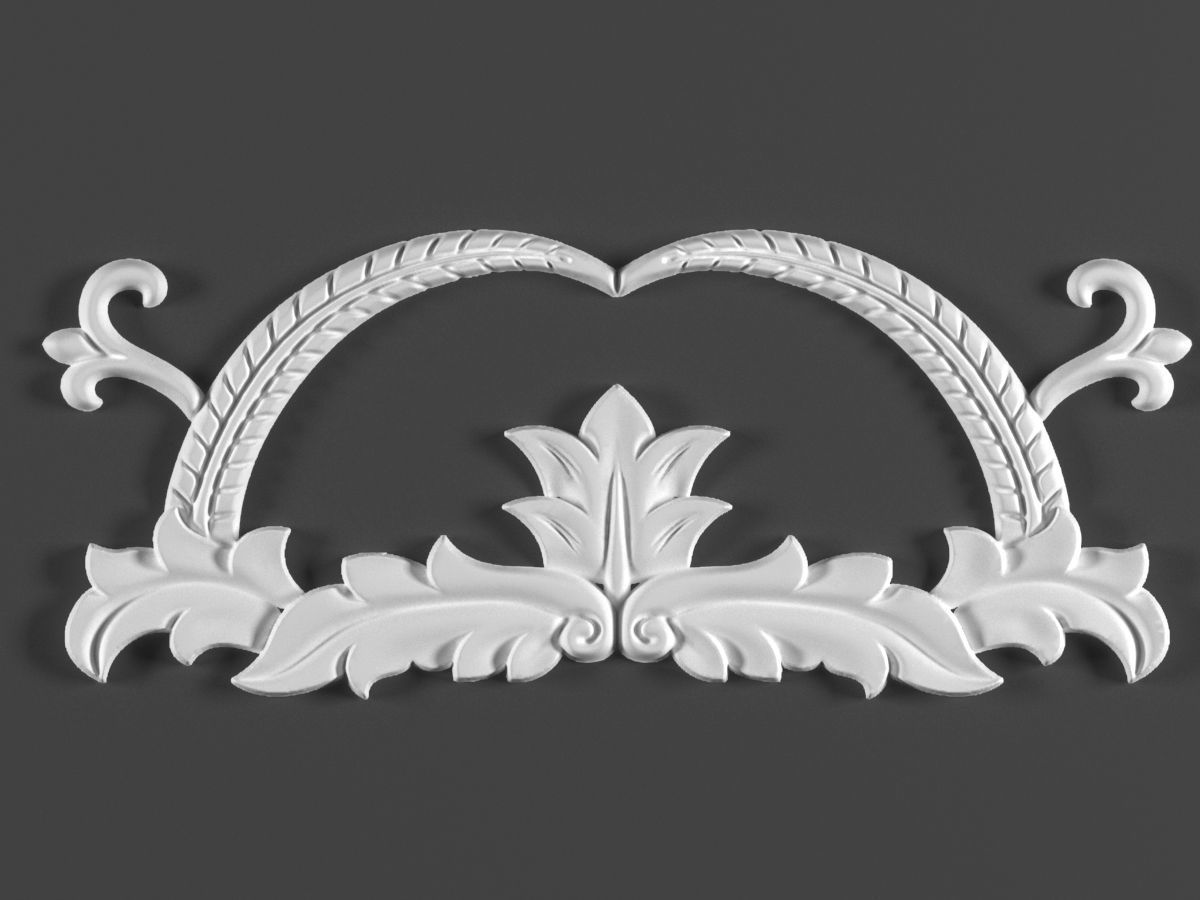 8 ornamental classic decoration kitbash 3d model vol 10 3D model_8